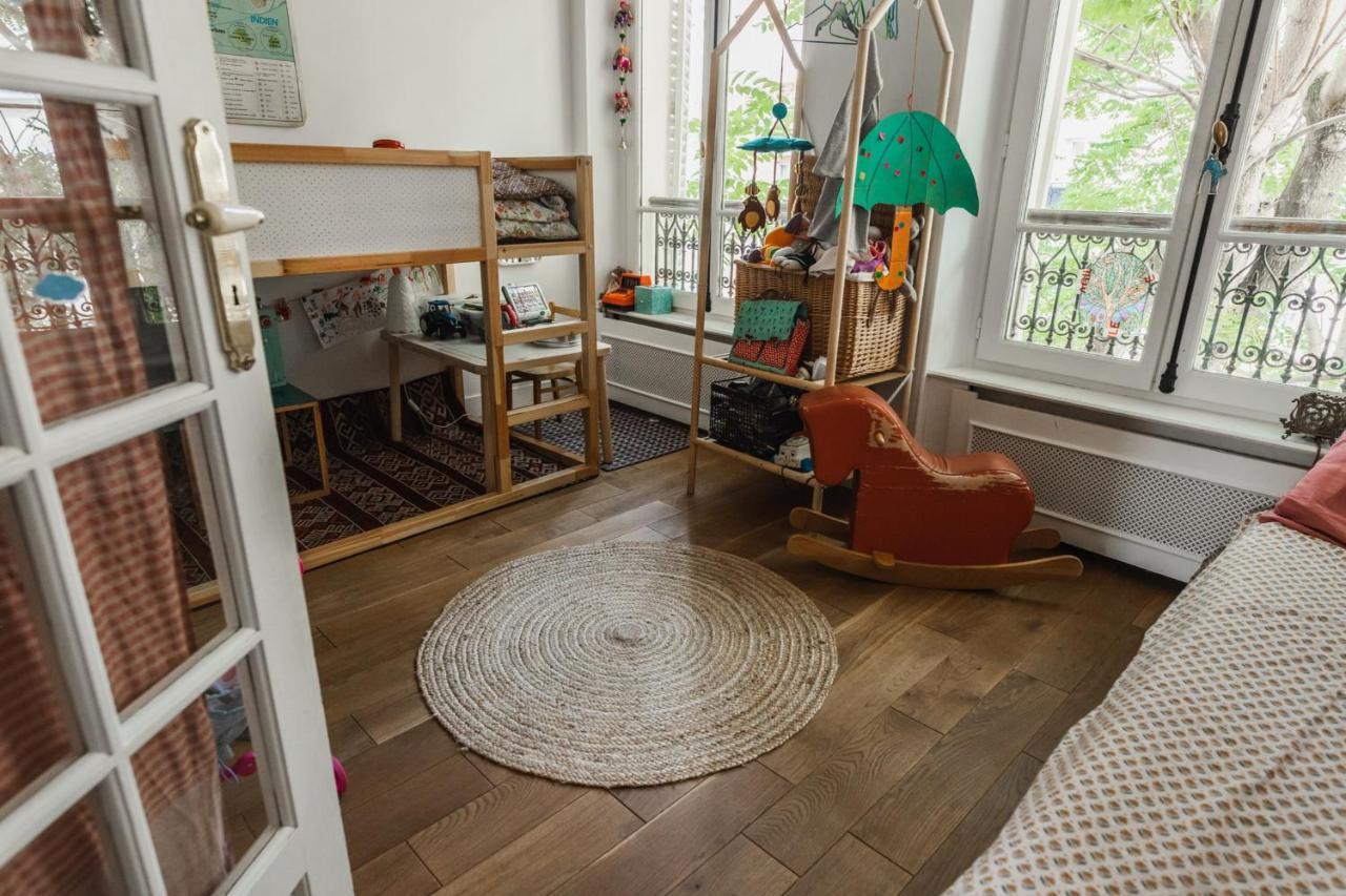 Bright Atypical Duplex In Menilmontant Leilighet Paris Eksteriør bilde